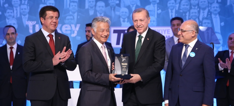 TOYOTA’YA İHRACAT ÖDÜLÜ