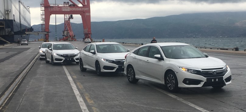 CIVIC SEDAN’IN İHRACATINA BAŞLANDI