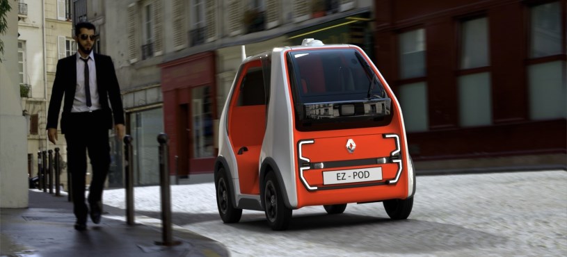 RENAULT EZ-POD: HIZLI ULAŞIM VE KURYE ÇÖZÜMÜ