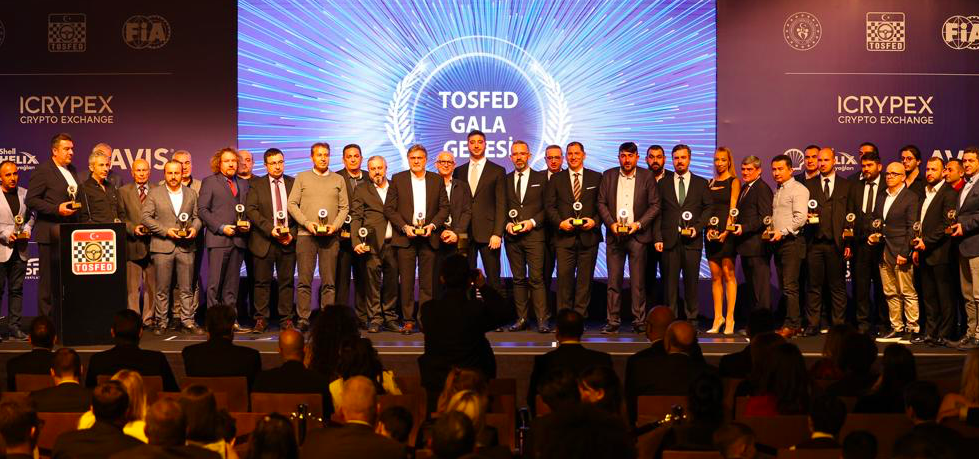 TOSFED Gala Gecesi'nde ödüller verildi!